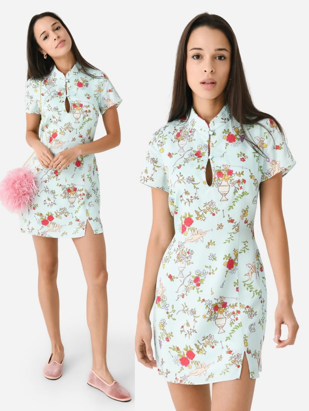 KITRI Women's Gretchen Mini Dress Cupids Valentine's Size 6 Novelty